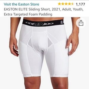 Easton sliding shorts (2 pair)